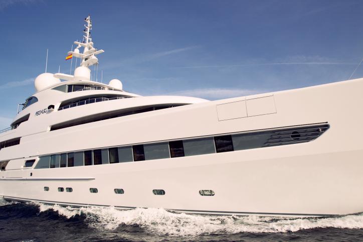 74m luxury yacht Pegaso