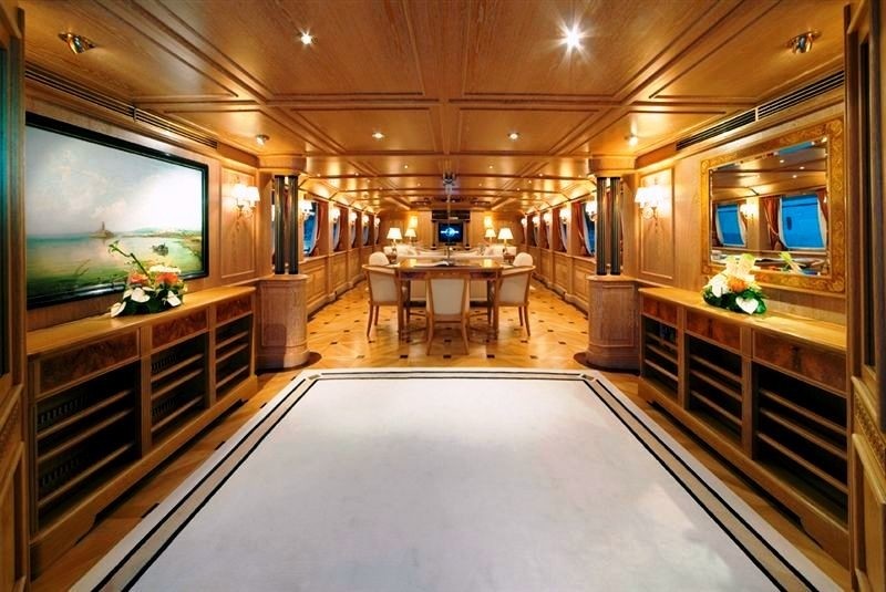 Aspect Into Office Aboard Yacht ENIGMA