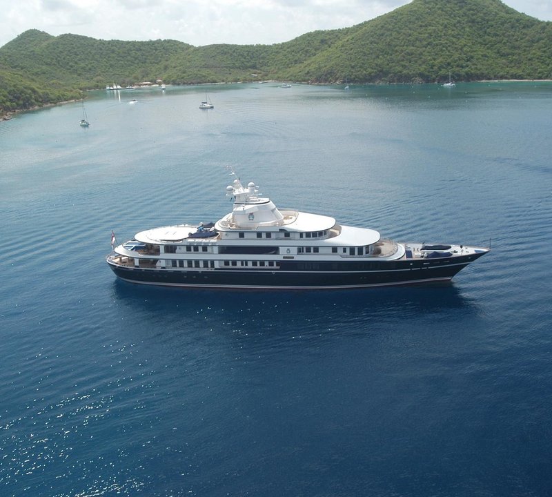 Overview: Yacht LEANDER G's From Above Aspect Image
