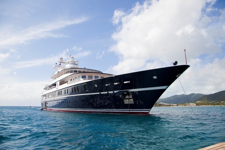 Forward Aspect On Board Yacht LEANDER G