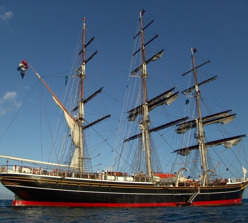 Moored On Board Yacht STAD AMSTERDAM