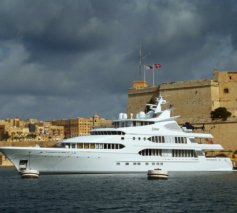 Overview On Board Yacht SAMAR