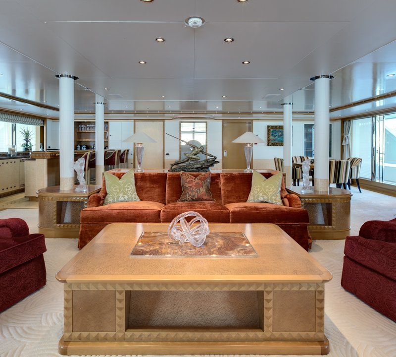 Saloon On Yacht PEGASUS VIII