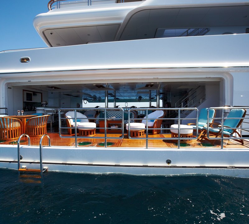 Beach Beachclub On Board Yacht PEGASUS VIII