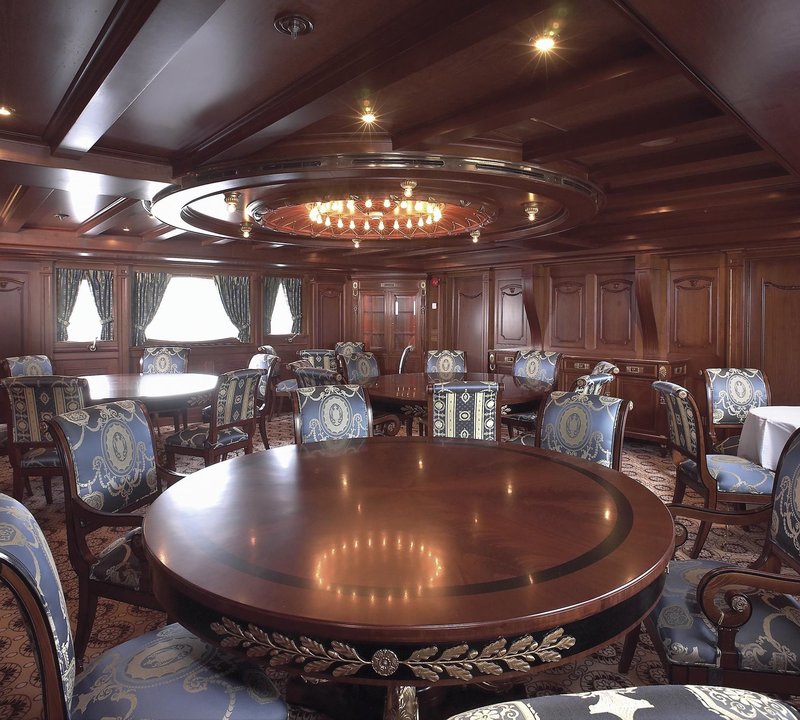 Eating/dining Saloon On Yacht SS DELPHINE