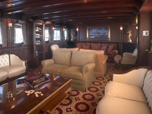Saloon On Yacht SS DELPHINE