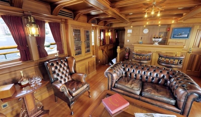 Premier Saloon On Yacht SS DELPHINE
