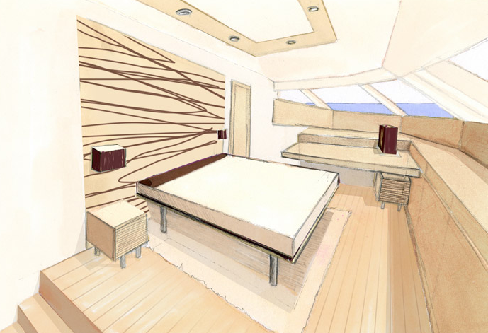 80 Sunreef Power - Cabin Interior