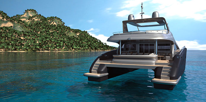 80 Sunreef Power Exterior View