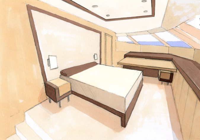 80 Sunreef Power - Interior - Cabin