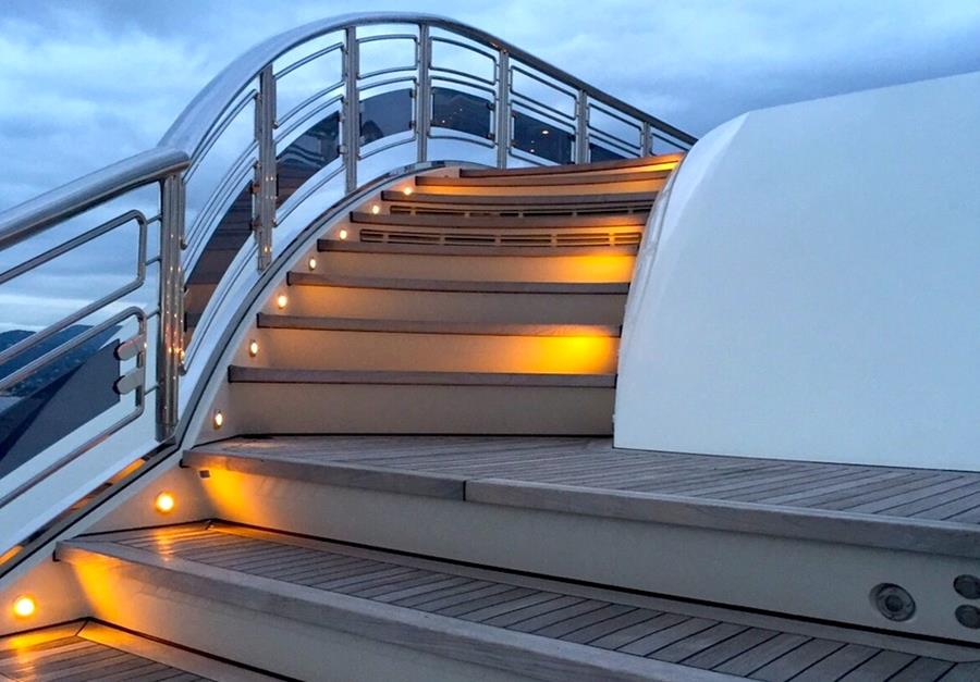 81m ALFA NERO - Colour Match Transom by Wild Group