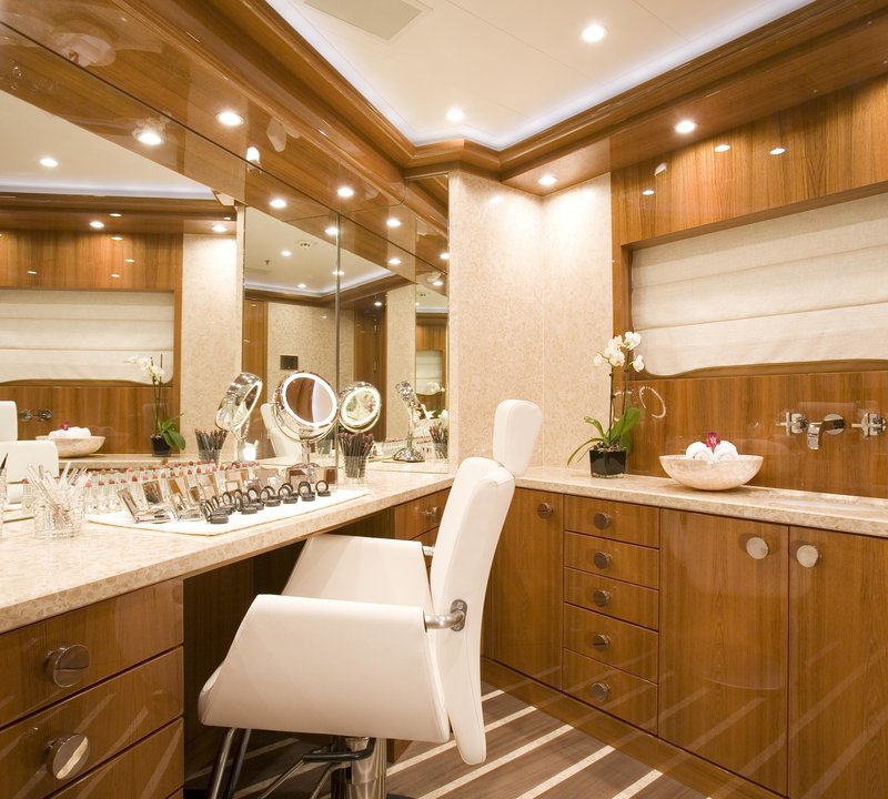 Treatment Area On Board Yacht ALFA NERO
