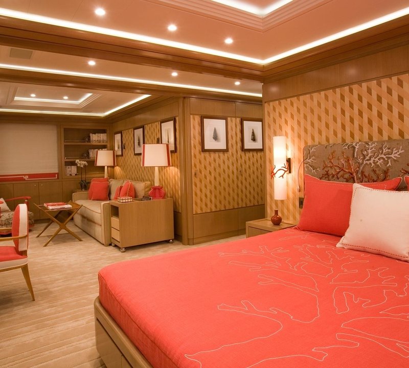 Guest's Cabin On Board Yacht ALFA NERO