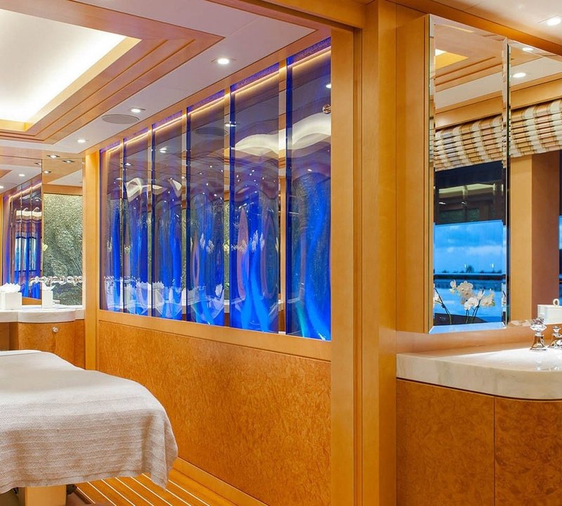 Massage Furniture On Yacht SOLANDGE