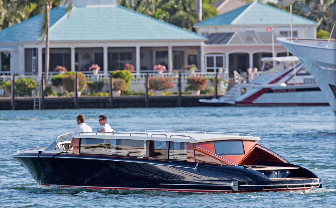Ship's Tender On Yacht SEVEN SEAS