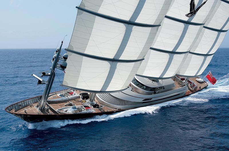 The 88m Yacht MALTESE FALCON