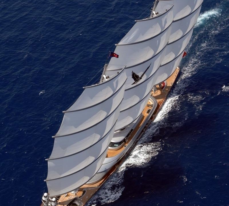 The 88m Yacht MALTESE FALCON