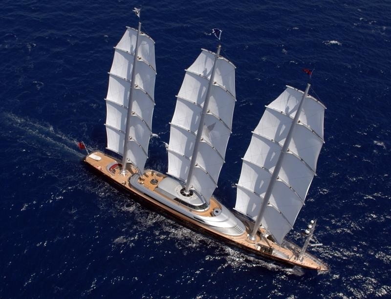 The 88m Yacht MALTESE FALCON