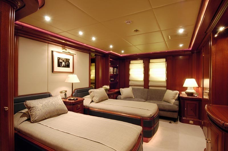 Twin Bed Cabin On Yacht ATHENA