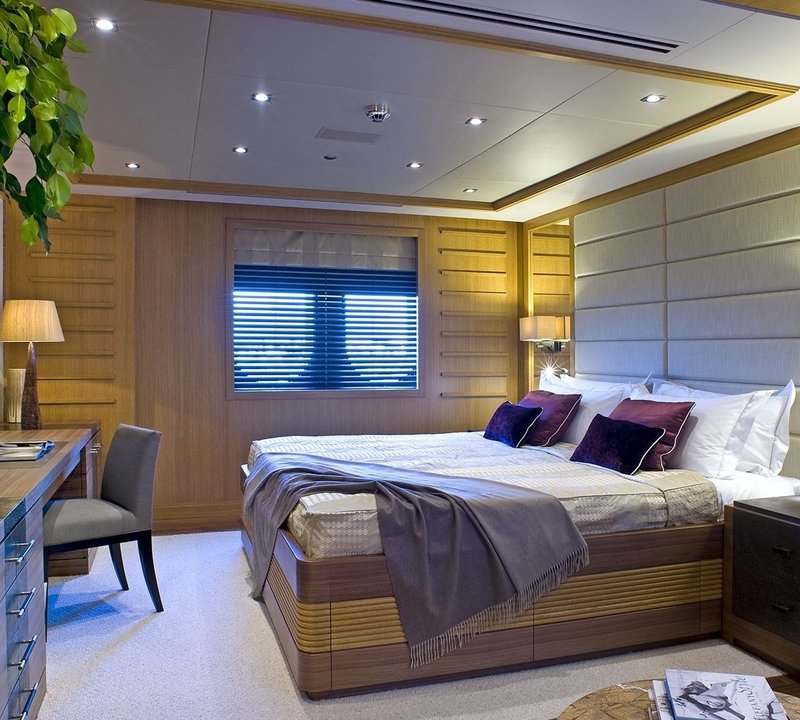 Guest's Stateroom On Board Yacht INDIAN EMPRESS