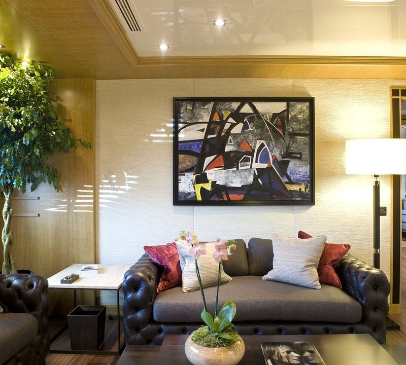 Lounging Zone On Yacht INDIAN EMPRESS