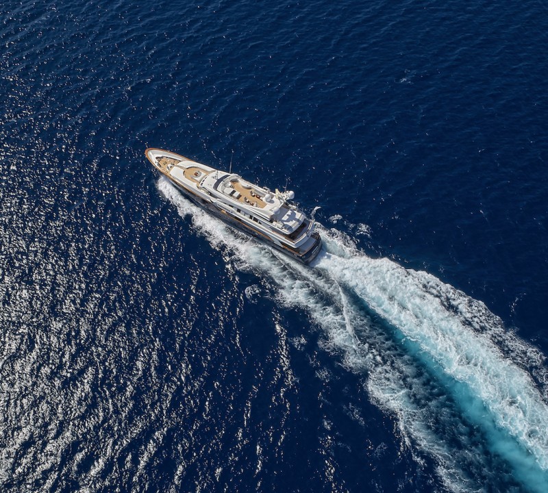 Aerial View Running