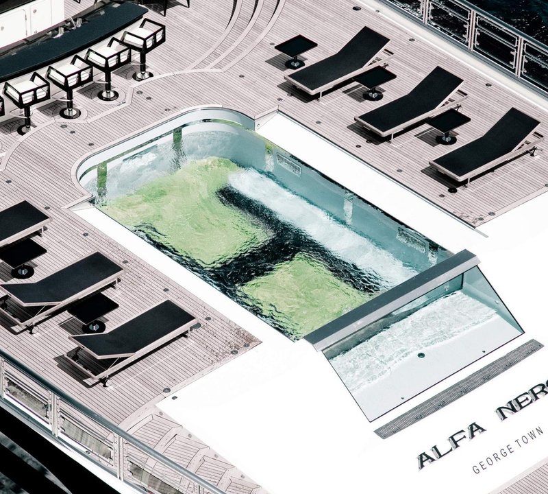 ALFA NERO SWIMMING POOL AERIAL