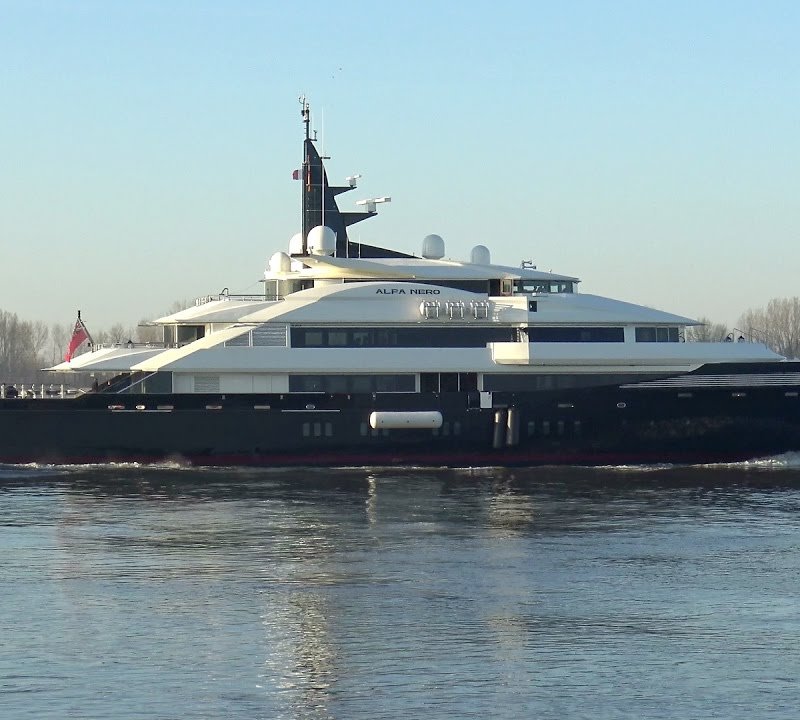 ALFA NERO Leaves Port Of Hamburg
