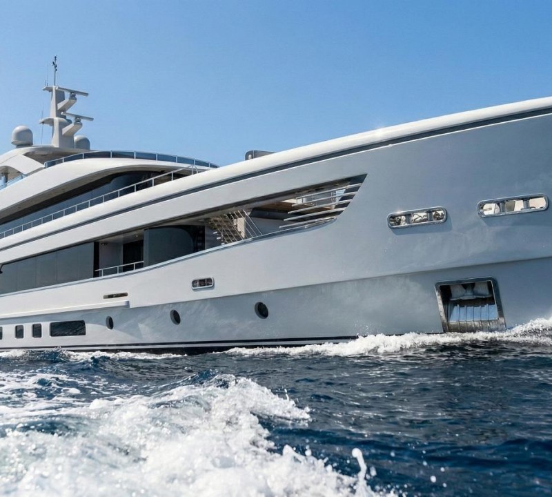 Luxury yacht ORIY