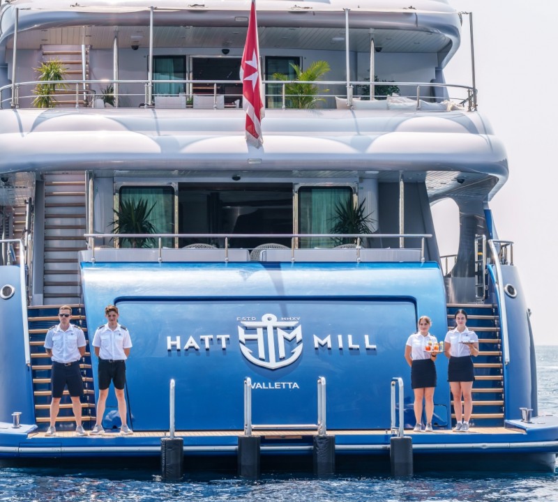 Aft Deck With Crew