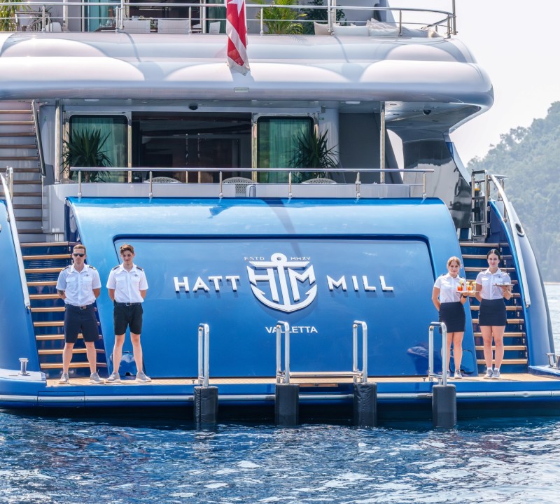 Aft Deck With Crew