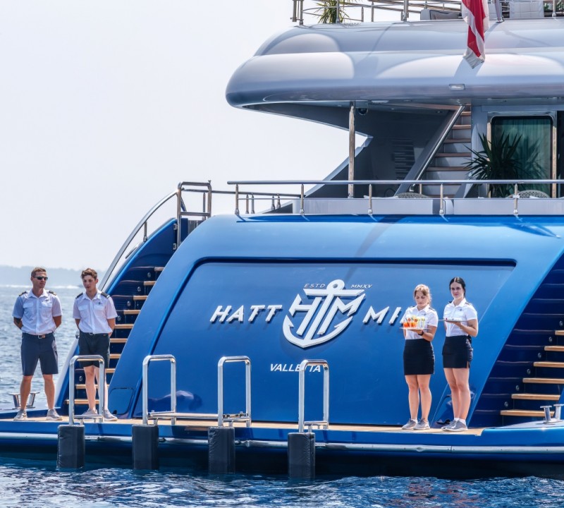 Aft Deck With Crew