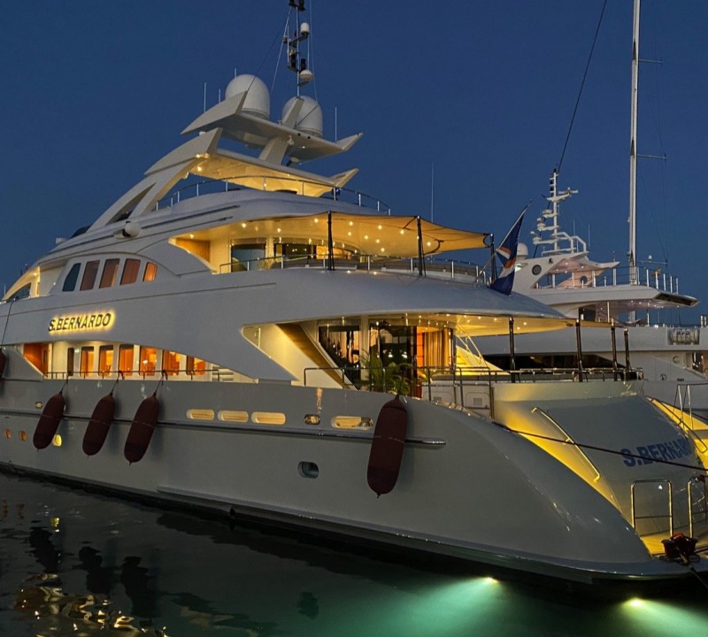 Aft Shot At Night