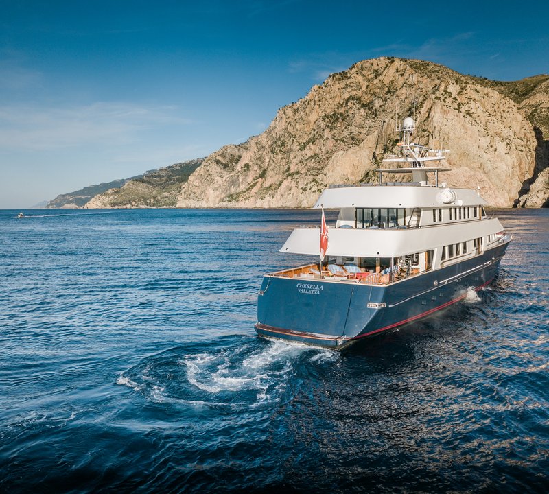 Aft View Running