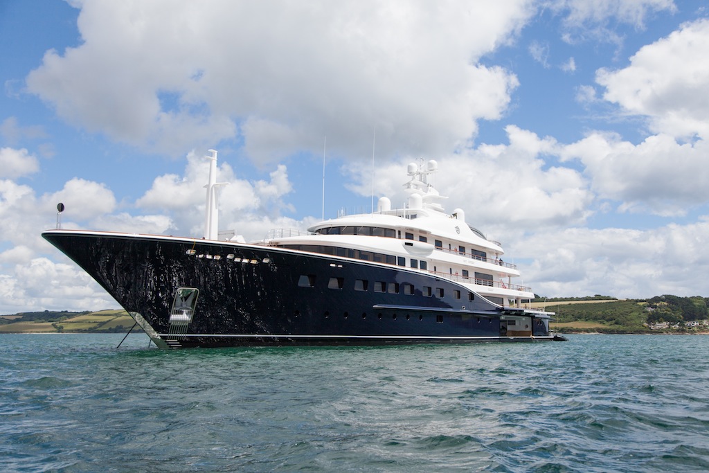 Aquila ex Cakewalk- interior and exterior changes at Pendennis 2016