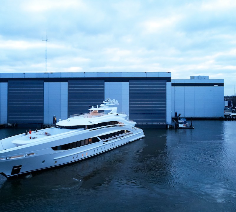 At Heesen Shipyard