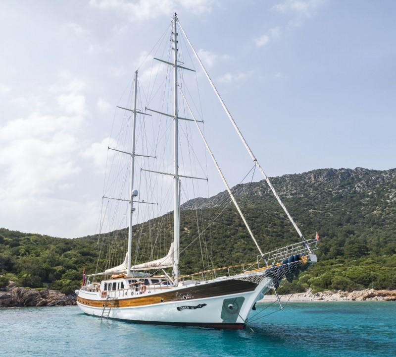 Gulet CANER IV - Bow view