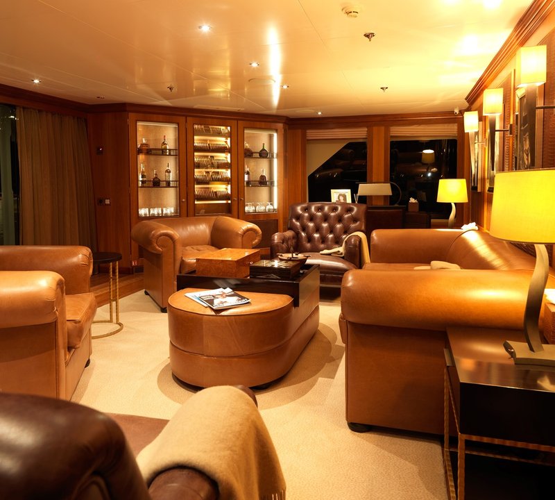 Club Lounge In The Evening