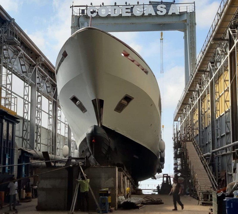 Codecasa 55m Yacht Hull C123