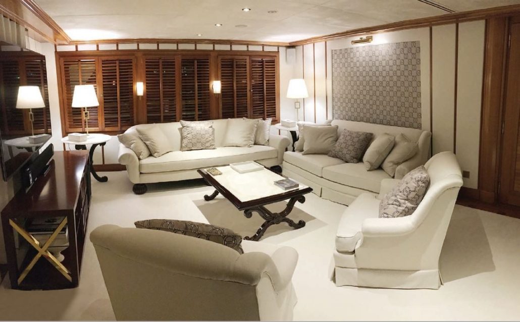 Comfortable Seating With Flat Screen TV
