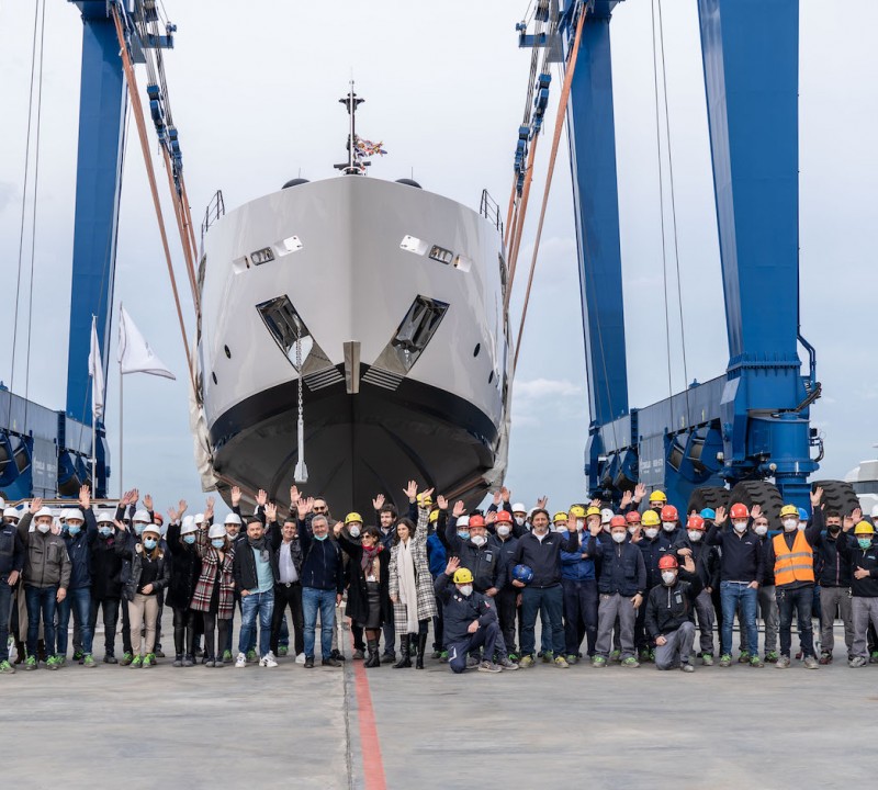 Custom Line 106' Superyacht Y Launch
