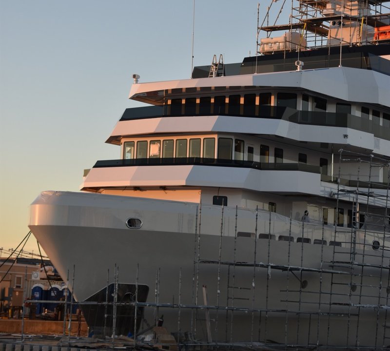DANAH VOYAGER Superyacht At Dania Cut