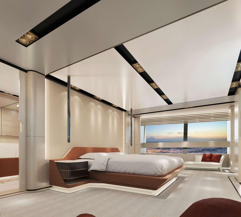 DOM 133 Interior - Master Cabin