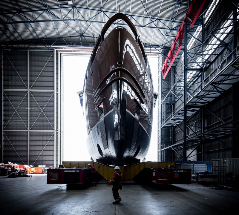 Damen Yachting SeaXplorer 77 Superyacht  LA DATCHA Ready For Launch