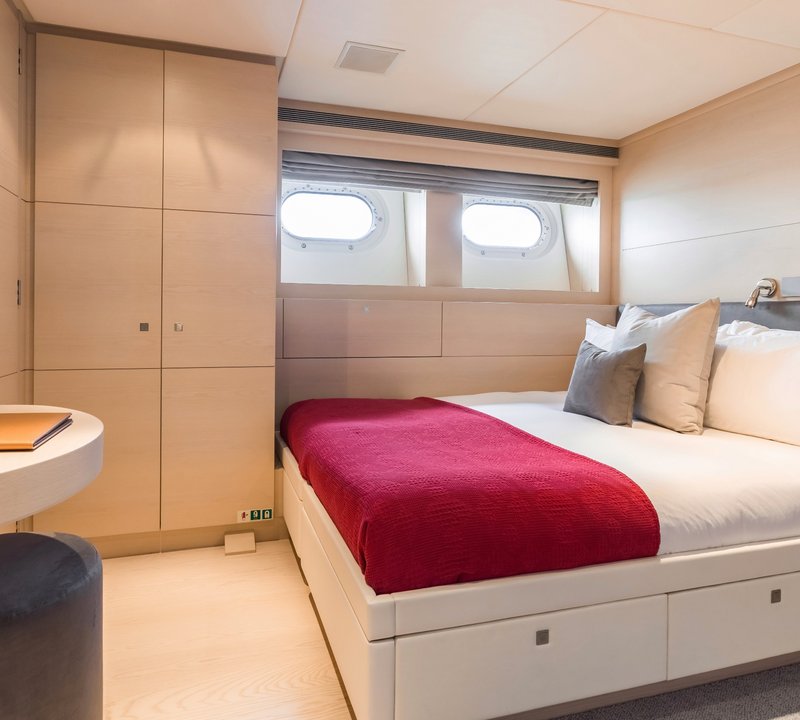 Double Guest Cabin On The Lower Deck