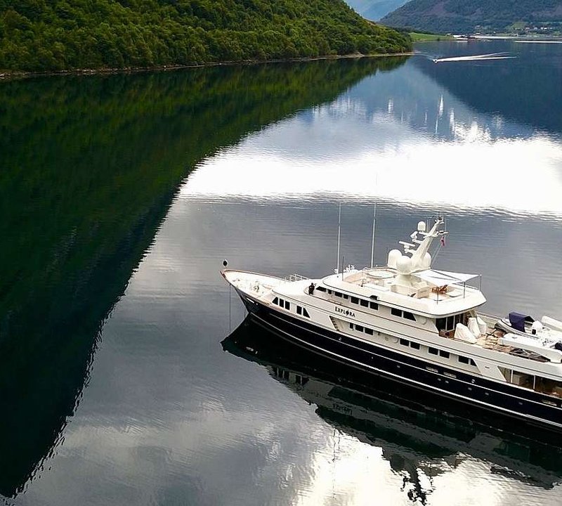 EXPLORA At Anchor