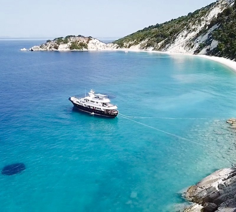 Enjoy The Beautiful Secluded Beaches Aboard Your Private Charter Yacht In The Eastern Mediterranean
