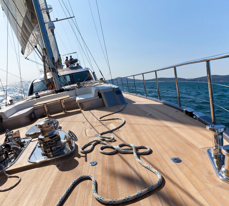 Gulet MERLIN - Foredeck Sailing