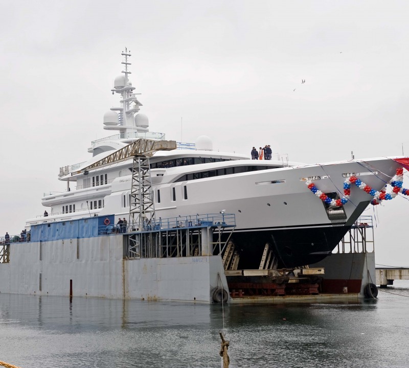 H2 designed mega yacht Talisman C