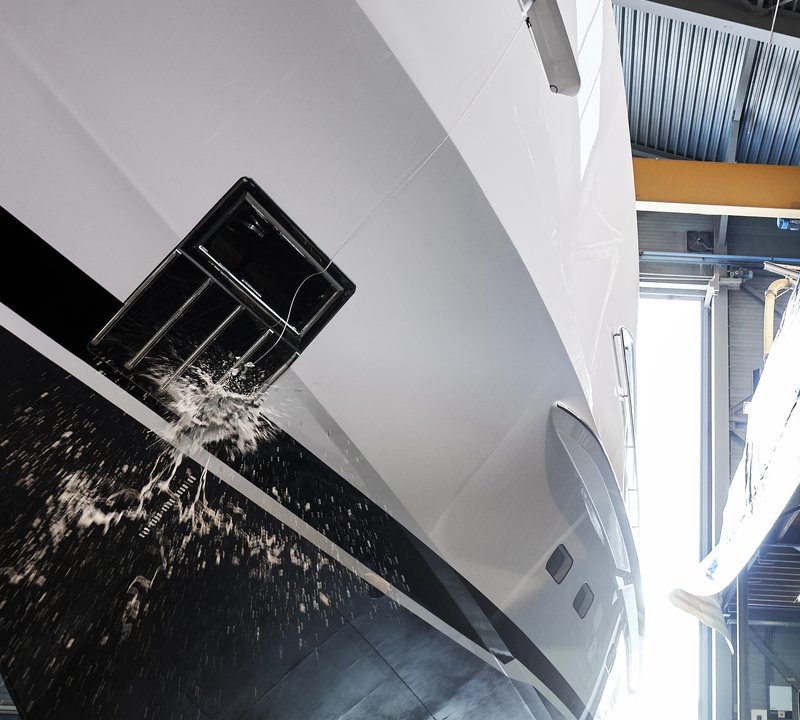HY18750 Luxury Yacht MASA Launch At Heesen Yachts